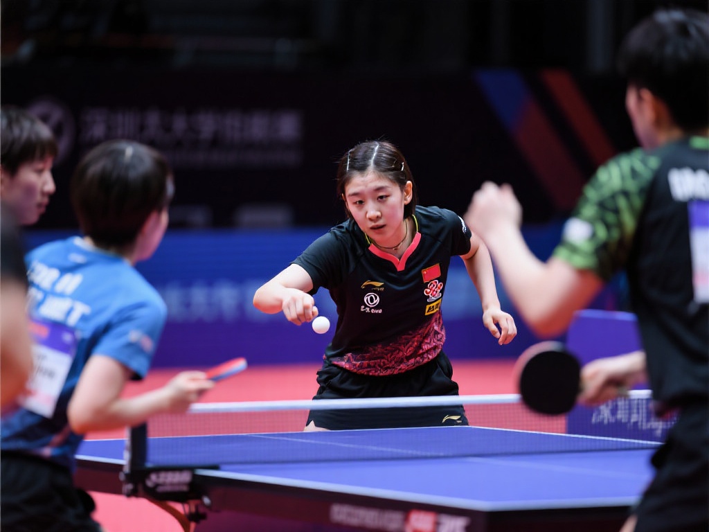 孙颖莎缺阵崭露韧劲 深圳大学勇夺乒超首胜
