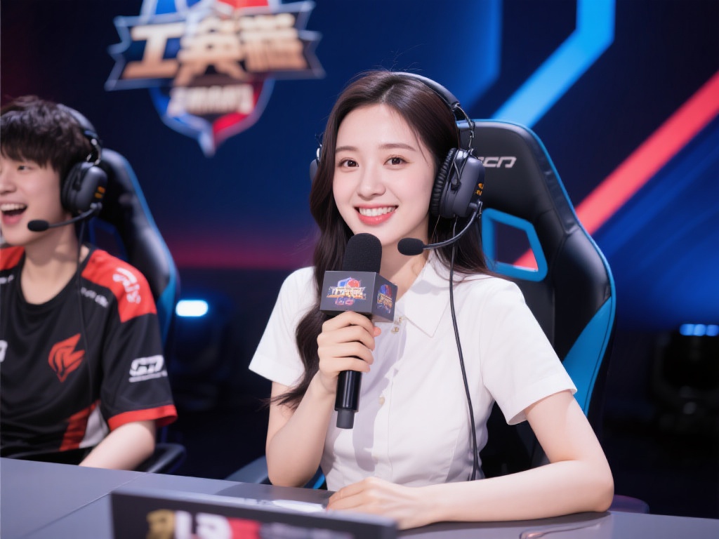 骆歆晒照宣布开赛，主持多场焦点对决