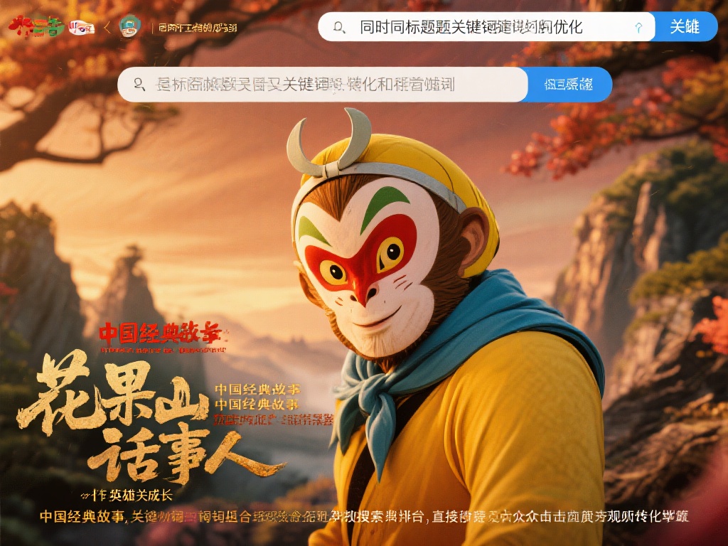 重生外网开讲西游:花果山话事人崛起 同时,标题与关键词的优化也尤为关键。比如